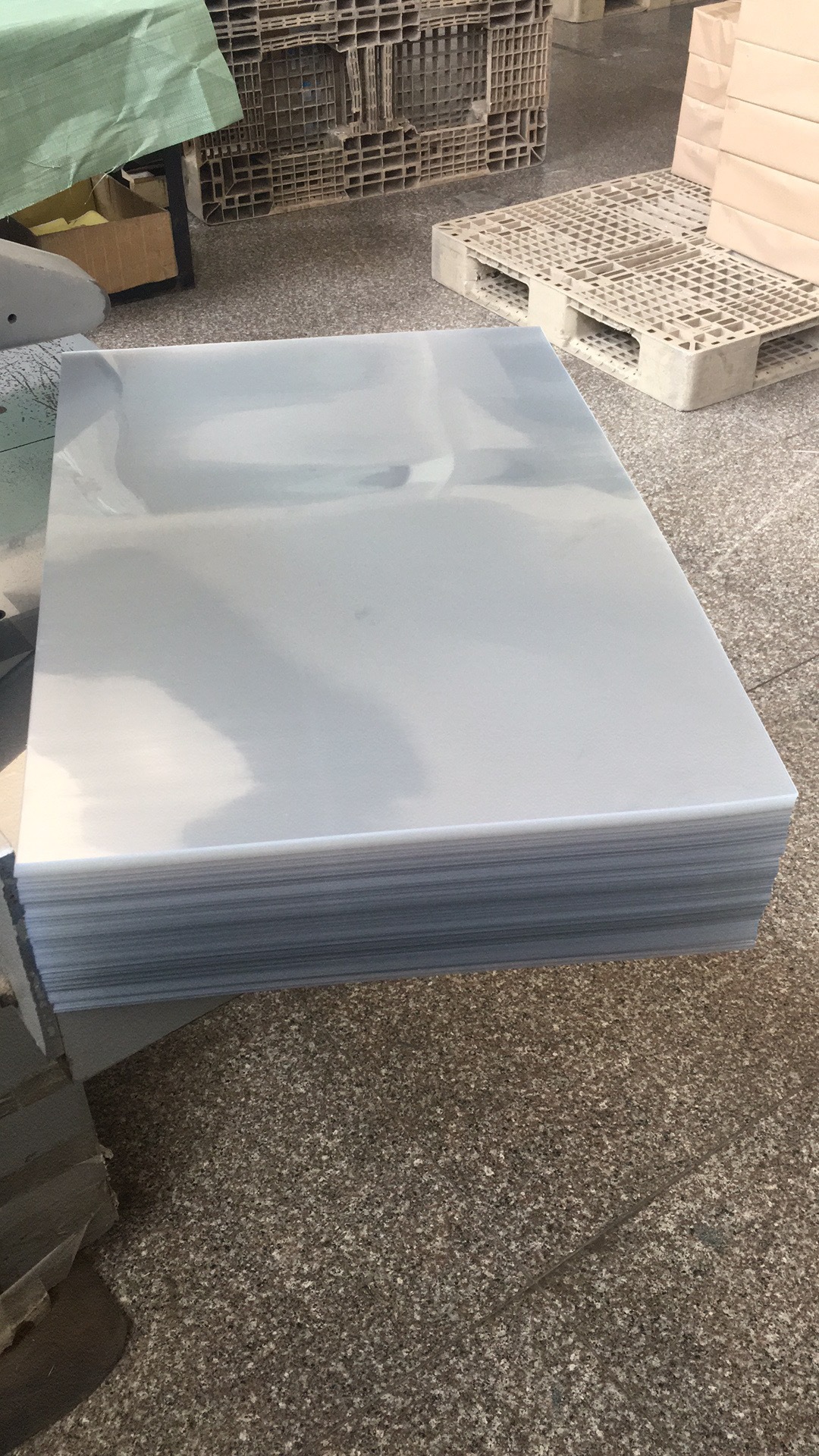 厂家直销 无水纹无折白高透明度uv印刷环保耐寒pvc透明硬片