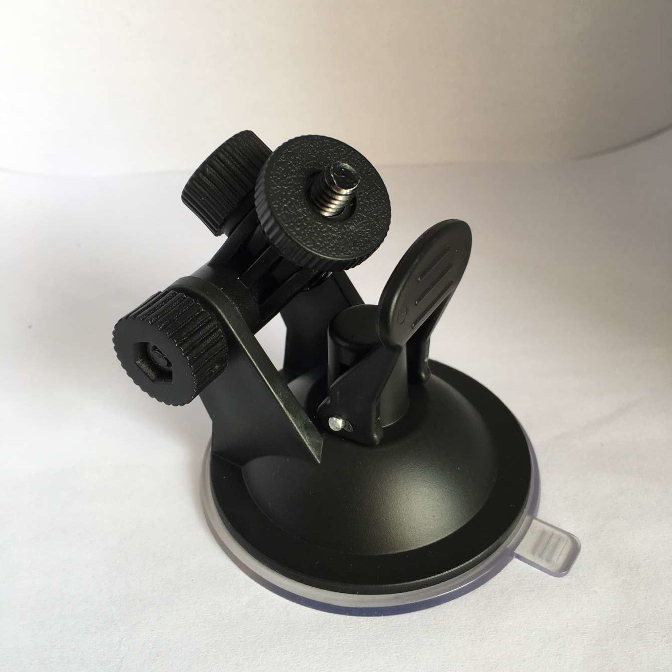 行车记录仪迷你车载支架短吸盘支架螺丝口通用型专用底座架子