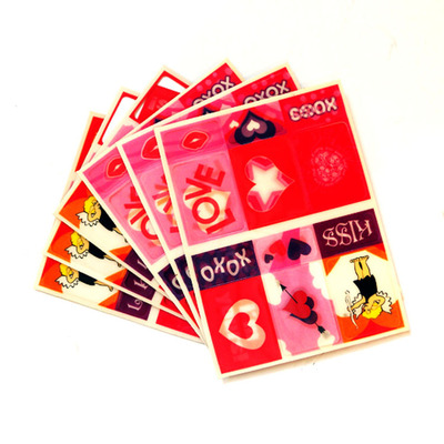 高清pp塑料动漫图案3d卡片 新型环保材料三维立体变幻卡片 拼图