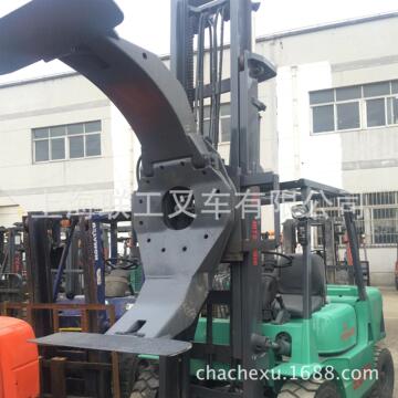 嘉兴现货转让二手品牌夹抱机专卖2手合力3吨纸卷夹软包夹叉车