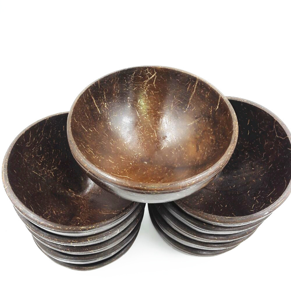 海南椰子壳碗宝宝碗椰壳碗手工儿童成人家庭餐具礼品旅游碗