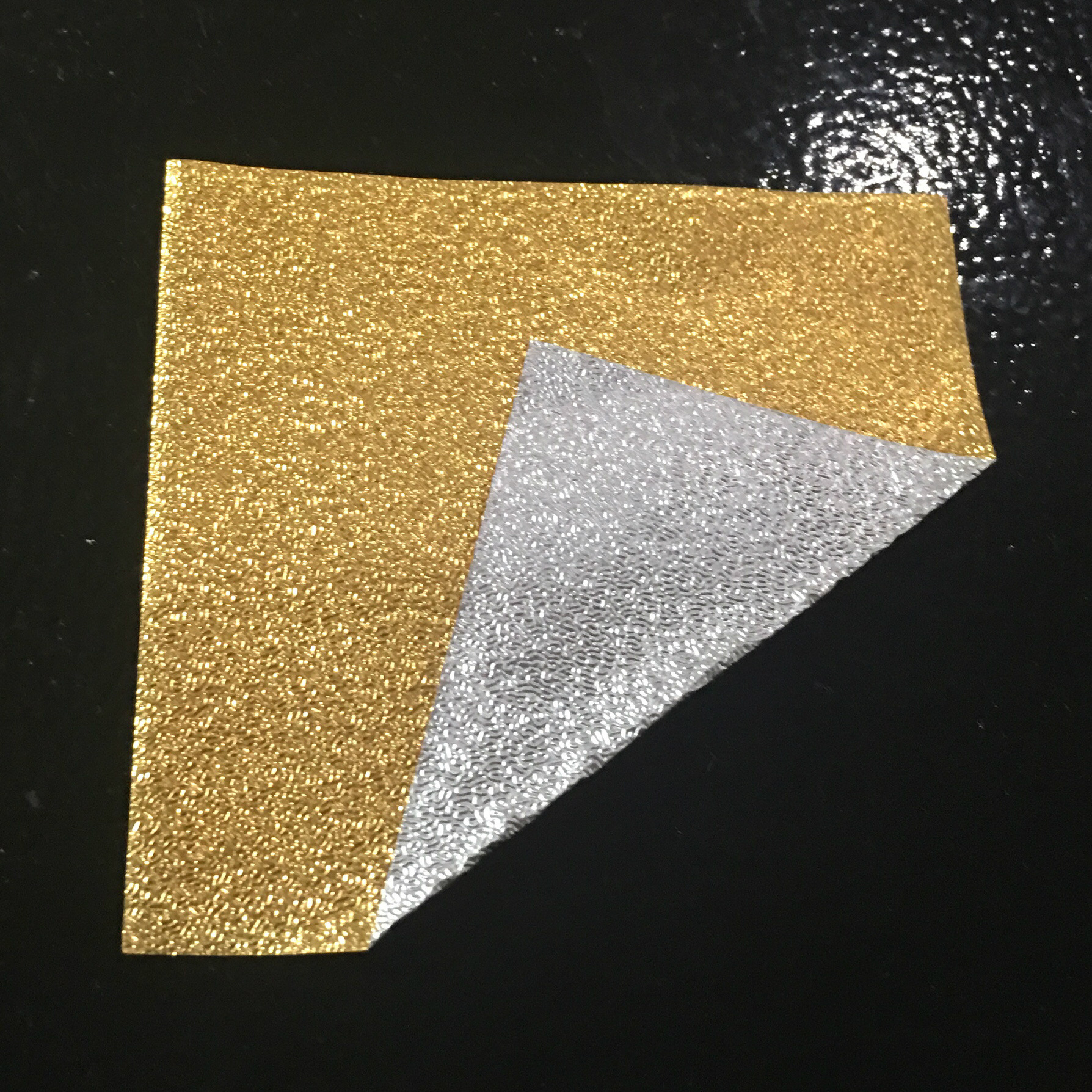 啤酒花纹纯铝箔 茶叶铝箔纸 食品锡箔纸 巧克力包装纸 金色铝箔纸