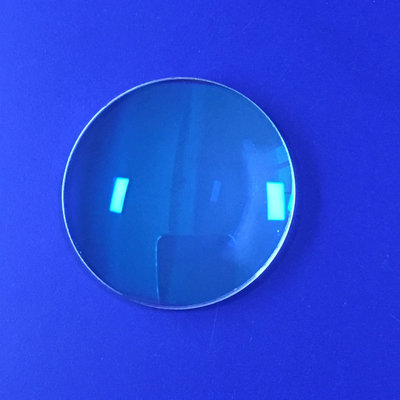 透镜加工定制 激光,成像平凸玻璃短焦透镜 蓝宝石玻璃真空镀膜