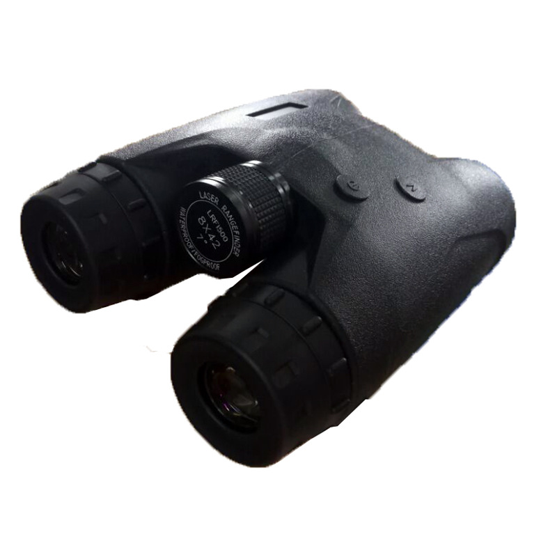 8x42高清双筒望远镜手持式电线杆测量电子尺激光测距仪