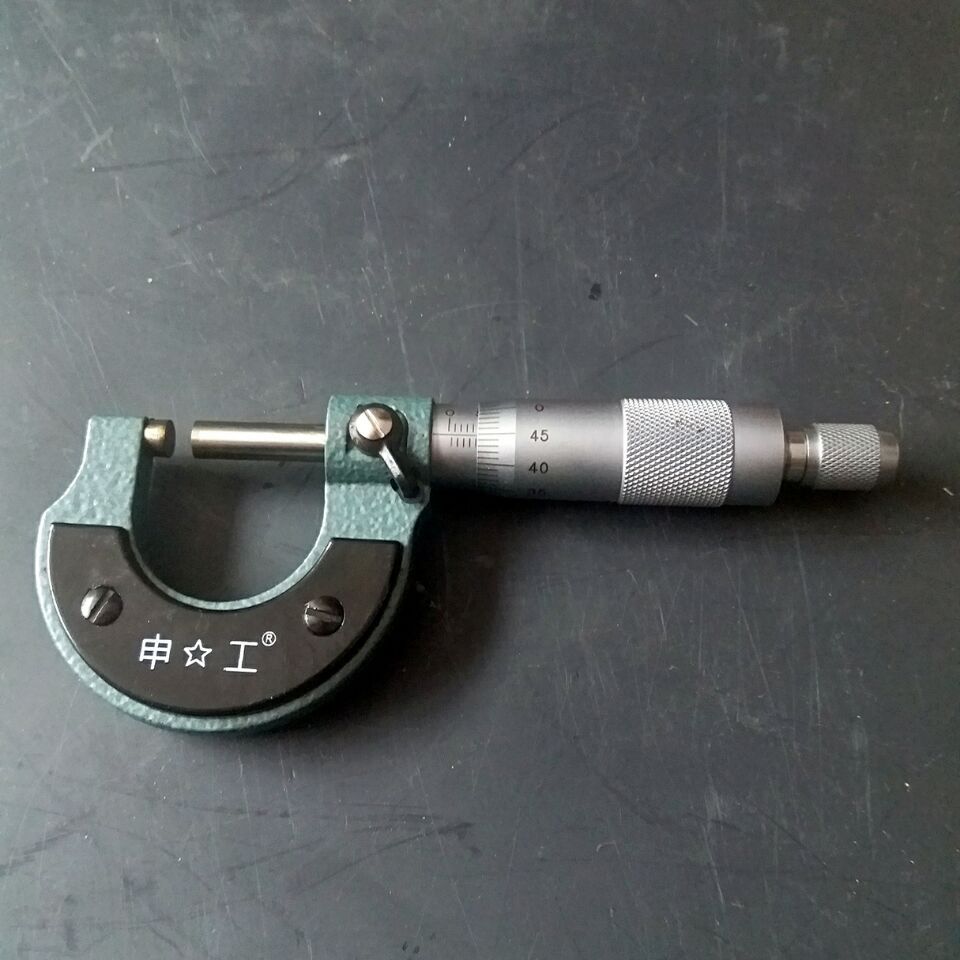 批发上海申工机械千分卡 分厘卡0-25带螺旋测微仪器外径千分尺