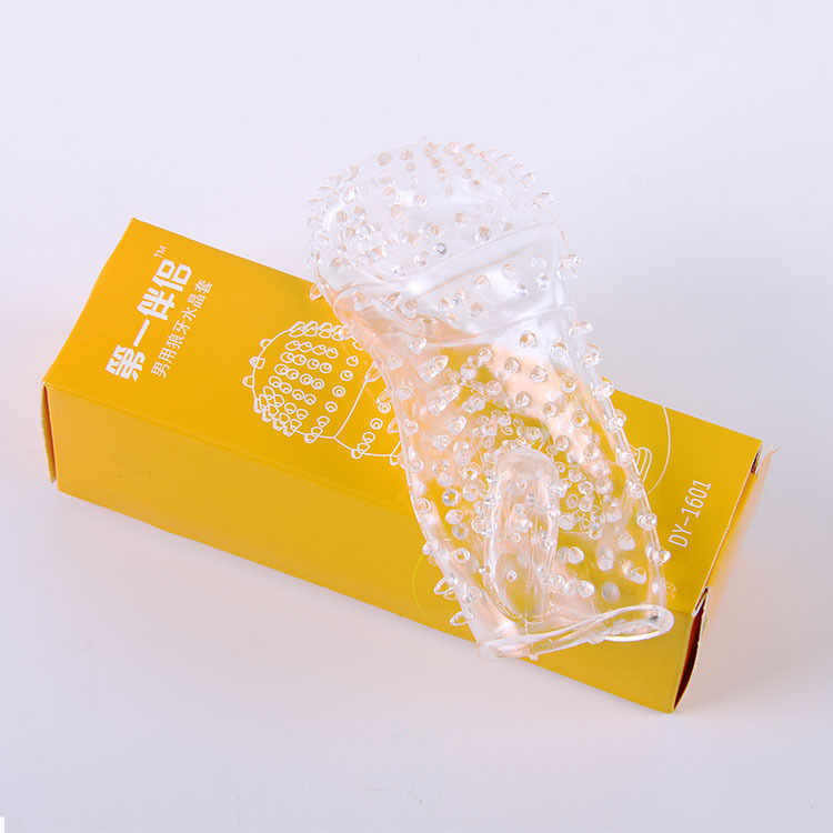 男用水晶狼牙套 增大增粗延时g点套 夫妻情趣成人用品批发