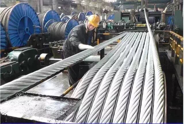 贵州巨龙光面6*37麻芯钢丝绳/般用/起重吊装专用钢丝绳48吊桥梁绳