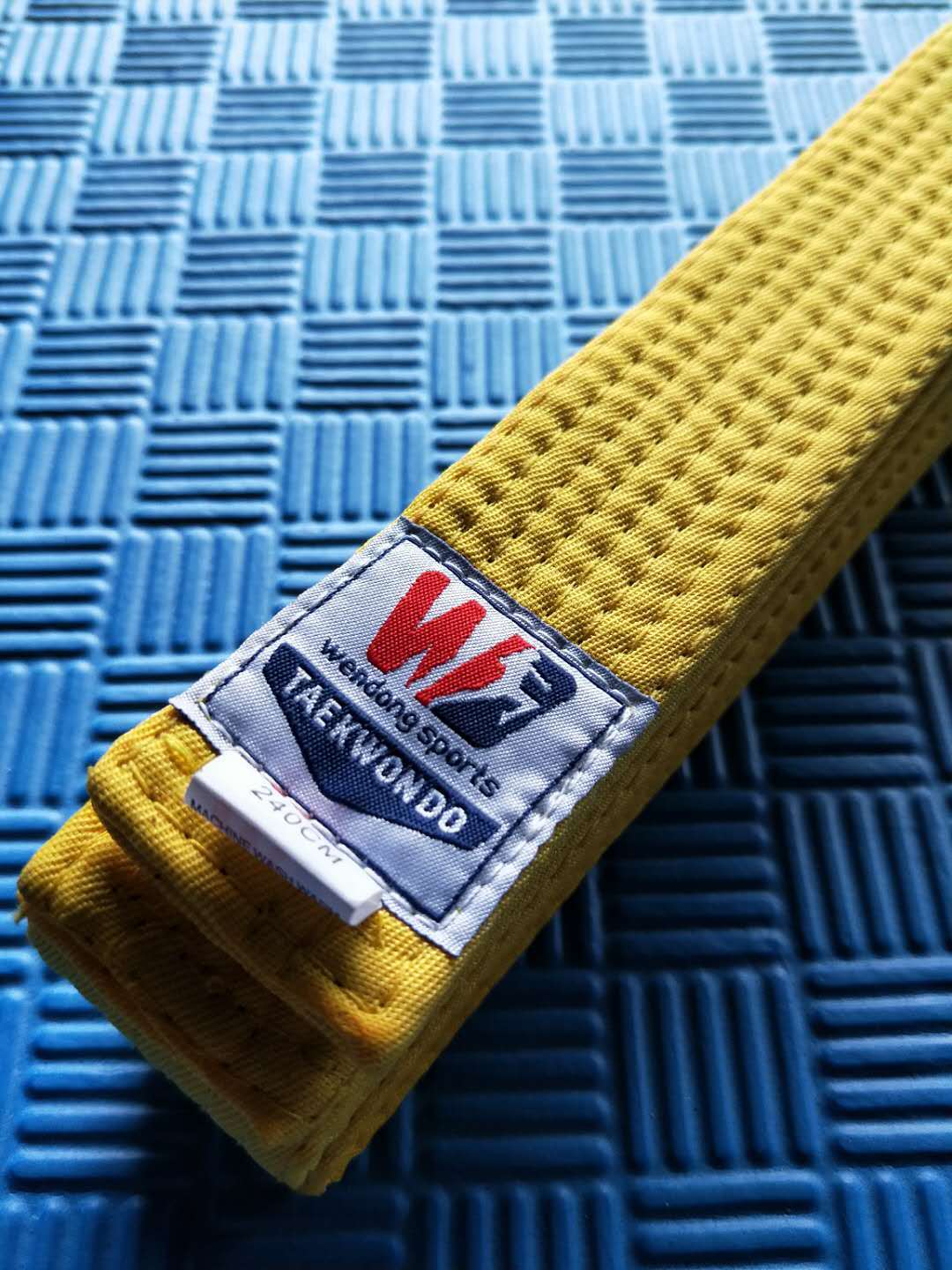 精品热销 高档彩色跆拳道腰带系列 各种时尚跆拳道段位绣字腰带