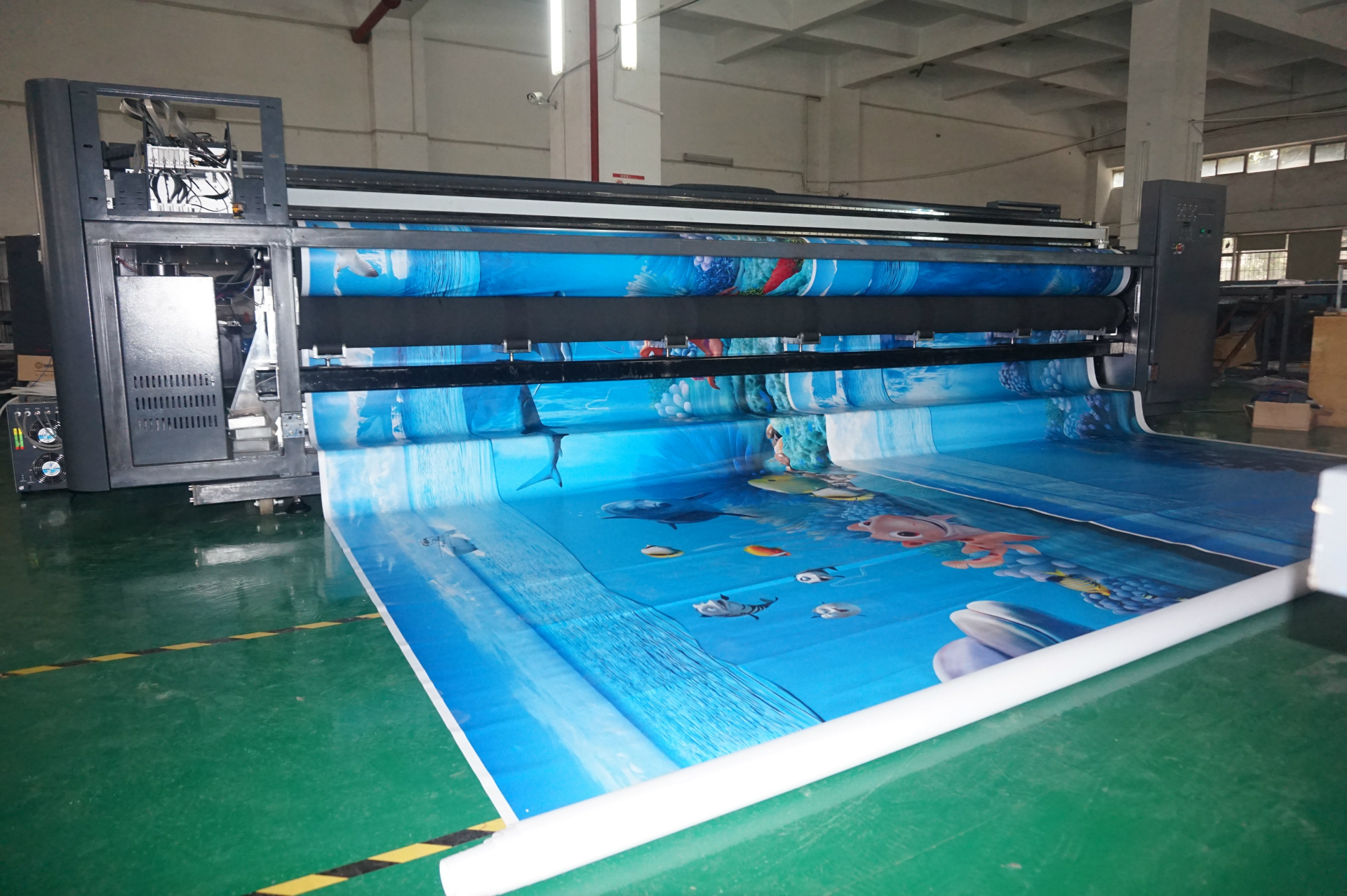 深圳uv喷绘机厂家直销 5200墙面3duv打印机 uv喷墨平板打印机