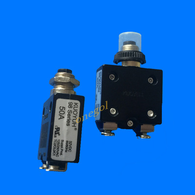 kuoyuh 98-50a系列手动复位过载保护器 复位过电流过载保护器