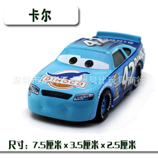 cars3 正版美泰汽车赛车总动员3合金汽车模型 风暴 42号卡尔
