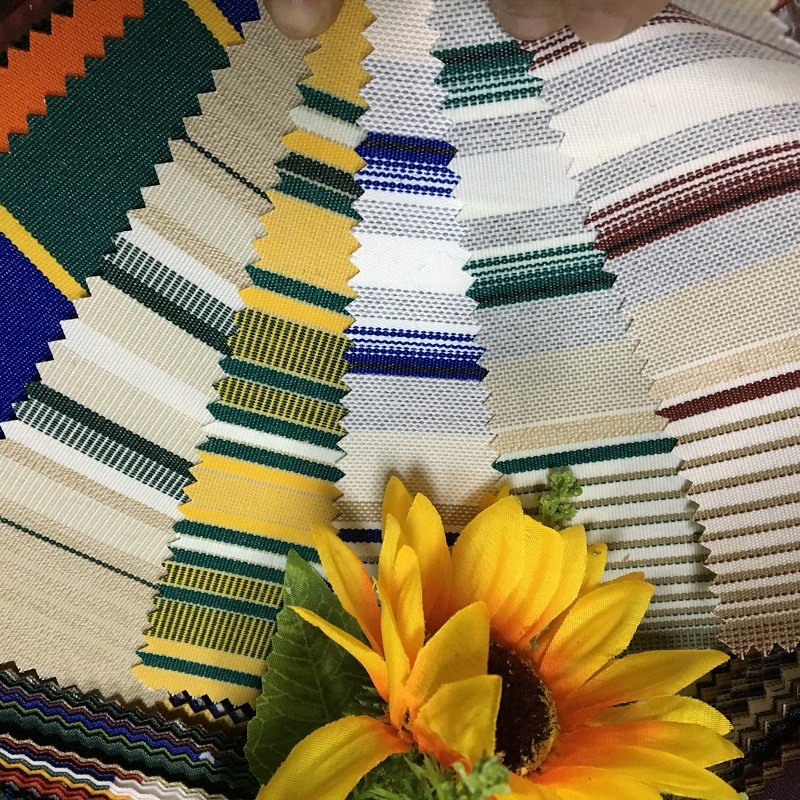 抗撕裂防水防紫外线原液腈纶亚克力面料 亚克力沙滩椅遮阳蓬布料