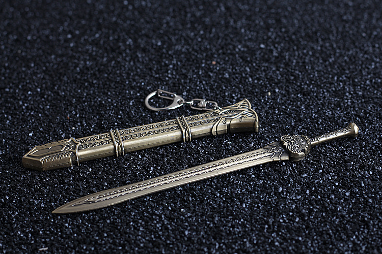 影视周边 诛仙青云志16厘米诛仙剑 张小凡青云山镇派宝剑钥匙扣