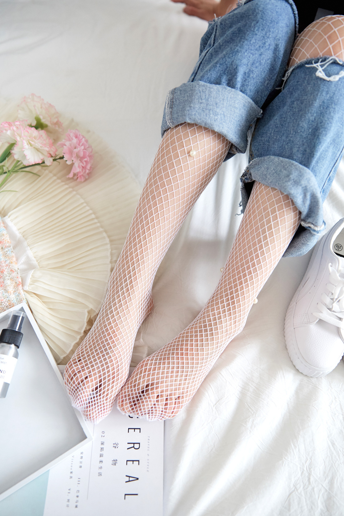 欧美性感烫钻网格袜渔网袜大网眼中小网眼连裤袜子丝袜