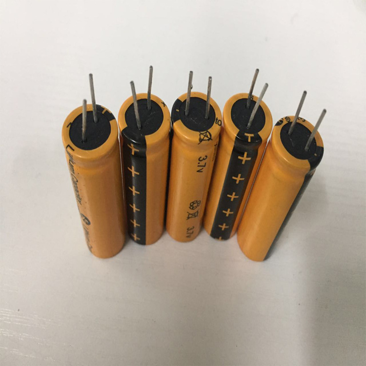 电容充电电池13400 380mah 3.7v电动牙刷电池按摩器法拉电容电池