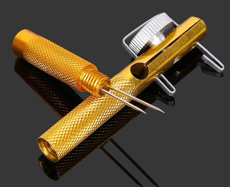 手动绑钩器钓鱼工具 两用型子线打结器 渔具绑小勾垂钓用品批发