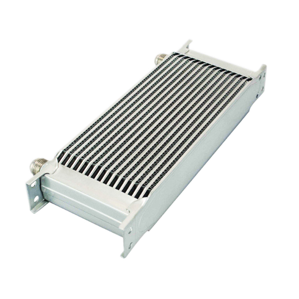 跨境 改装汽配 英式汽车燃油系统冷却器16层黑色 银色