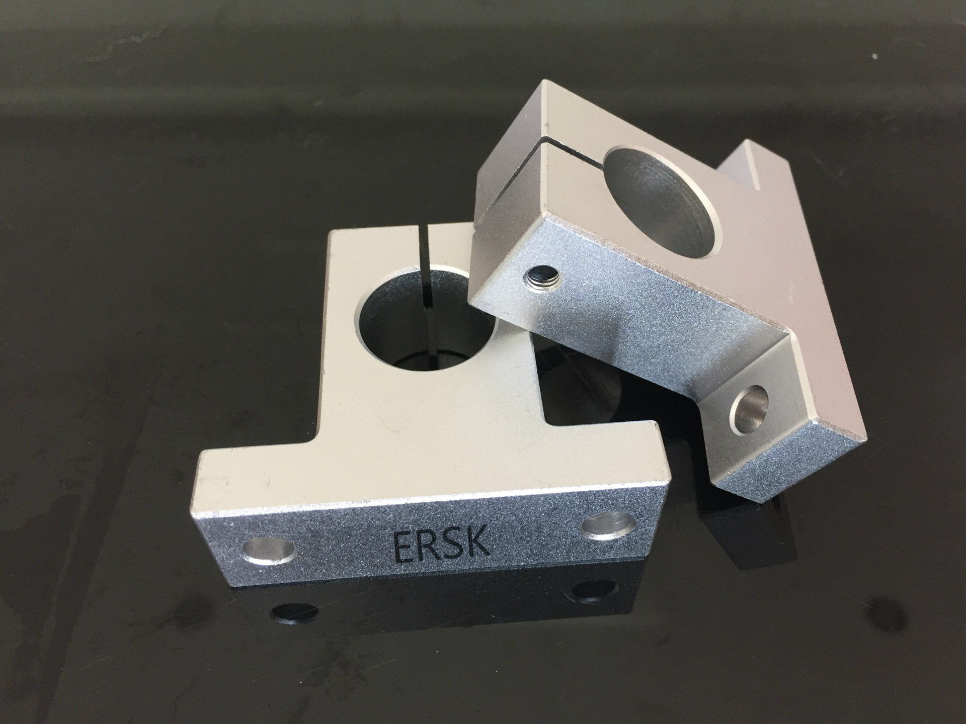 直线轴承立式支架圆柱导轨光轴支撑座sk shf 高精度产品出口货源