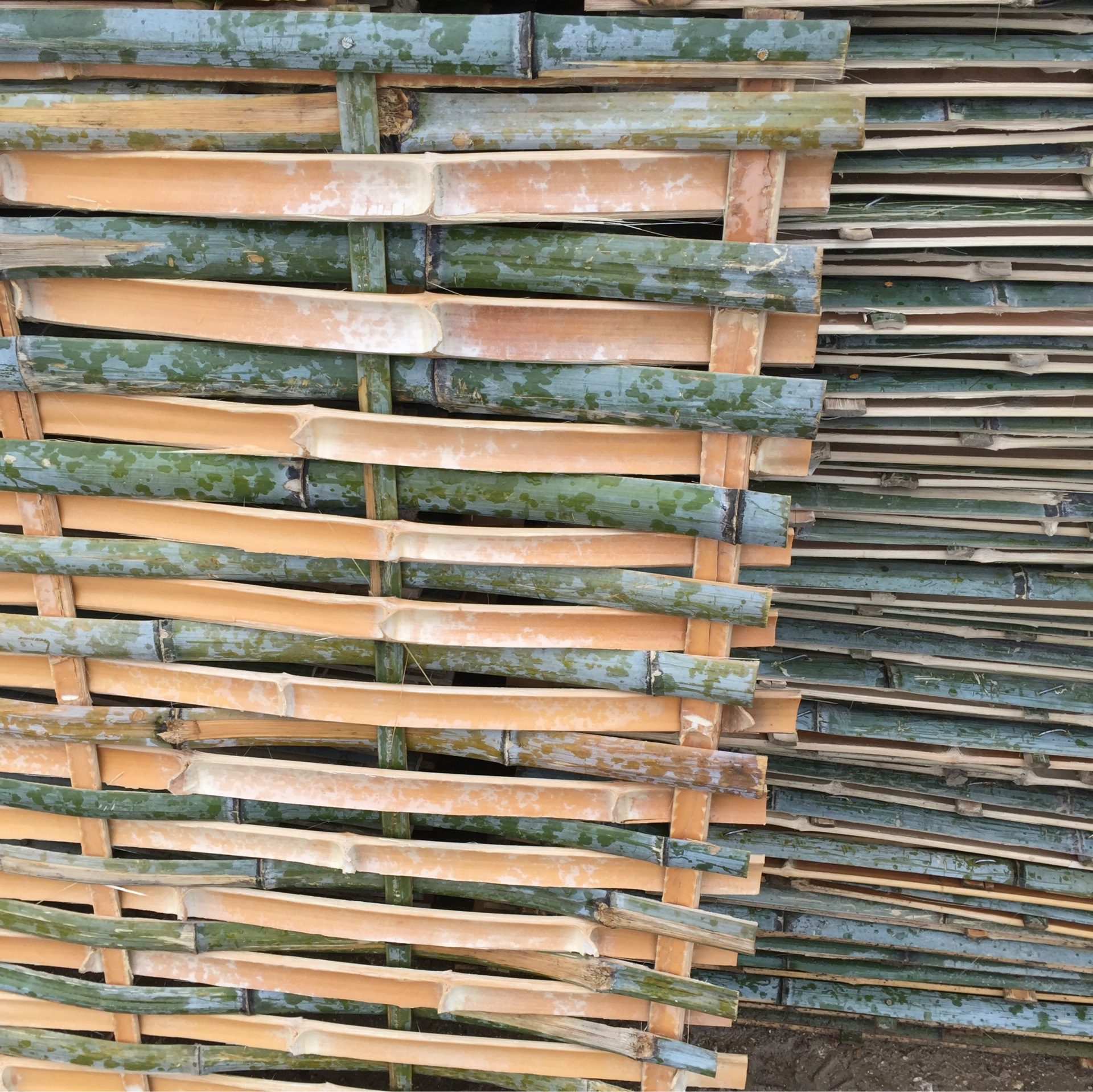 300起订 脚手片 竹跳板 竹笆1.93x1米 毛竹片 篱笆 围栏