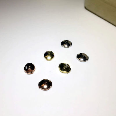 s925纯银高档耳钉专用耳塞 飞碟耳堵 圆盘耳堵 轻奢珠宝耳饰配件