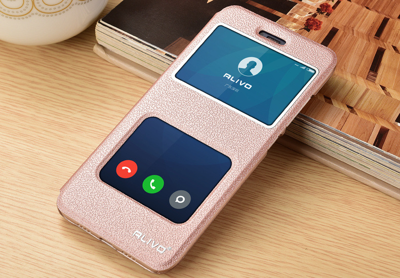 alivo小米6x手机壳小米6保护套红米5翻盖式皮套防摔m6男mi6x女hm