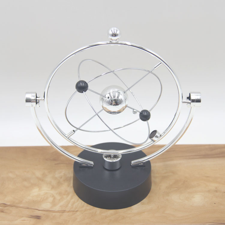 天体永动仪磁性摇摆运动混沌摆永动机大型摇摆器家居摇摆球工艺品