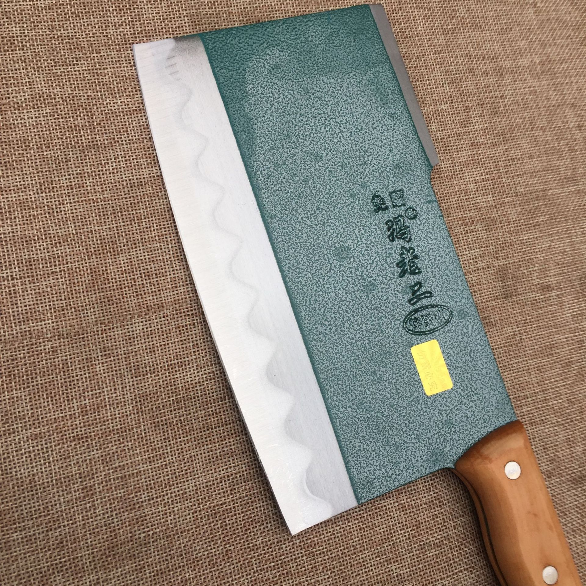 【厂家直销】冯老二绿双刃刀 厨师刀多用刀家用菜刀 跑江湖菜刀