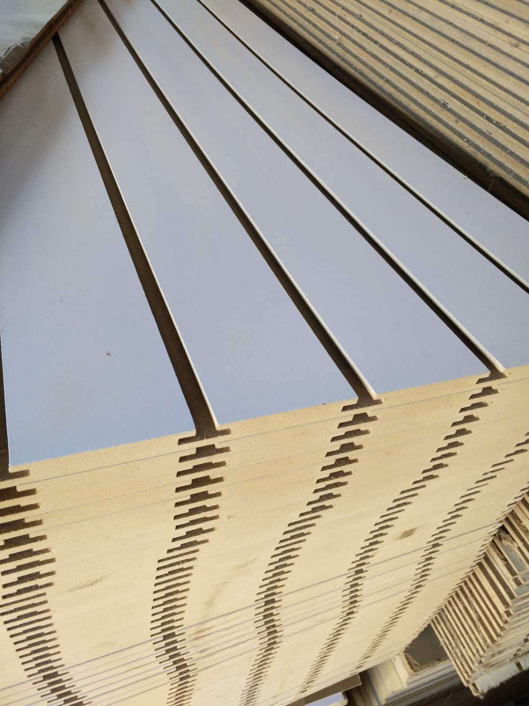 单双面白色三聚氰胺贴面密度板