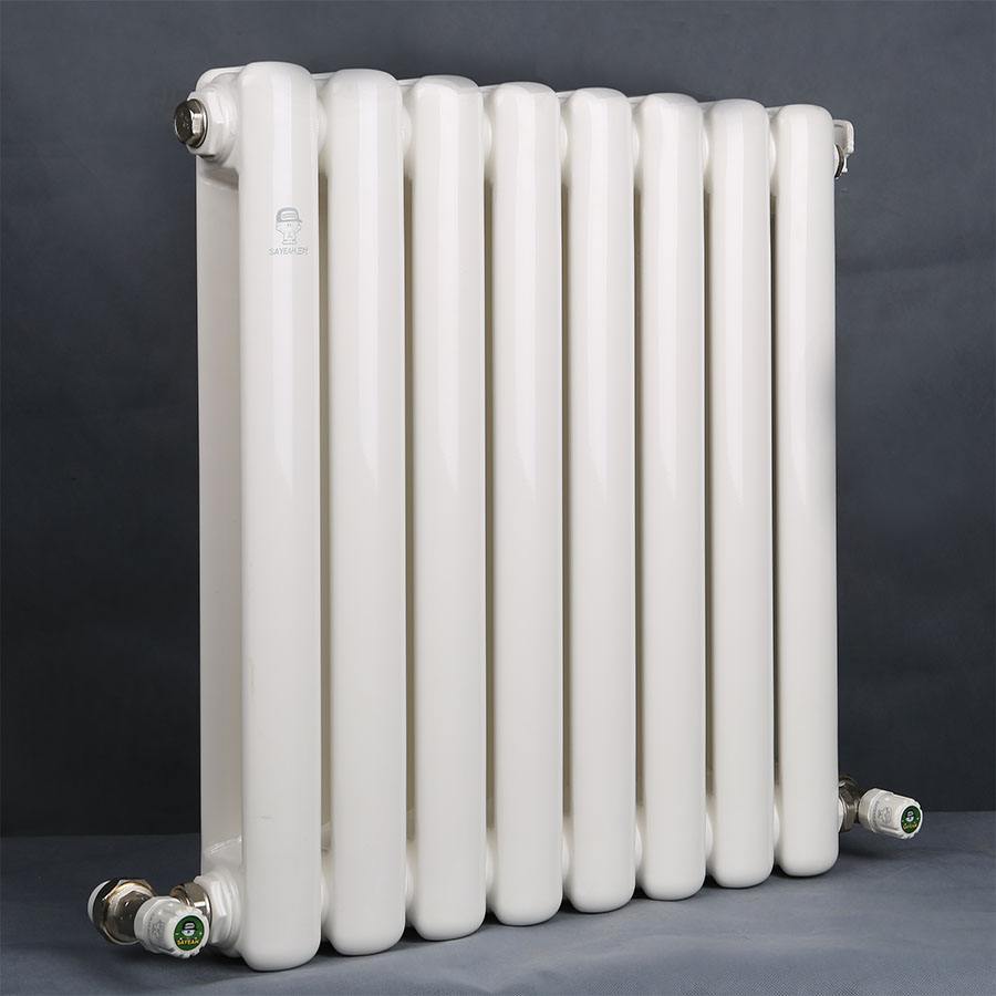 暖气片家用钢制50方新款壁挂式水暖散热片防腐散热器钢二柱