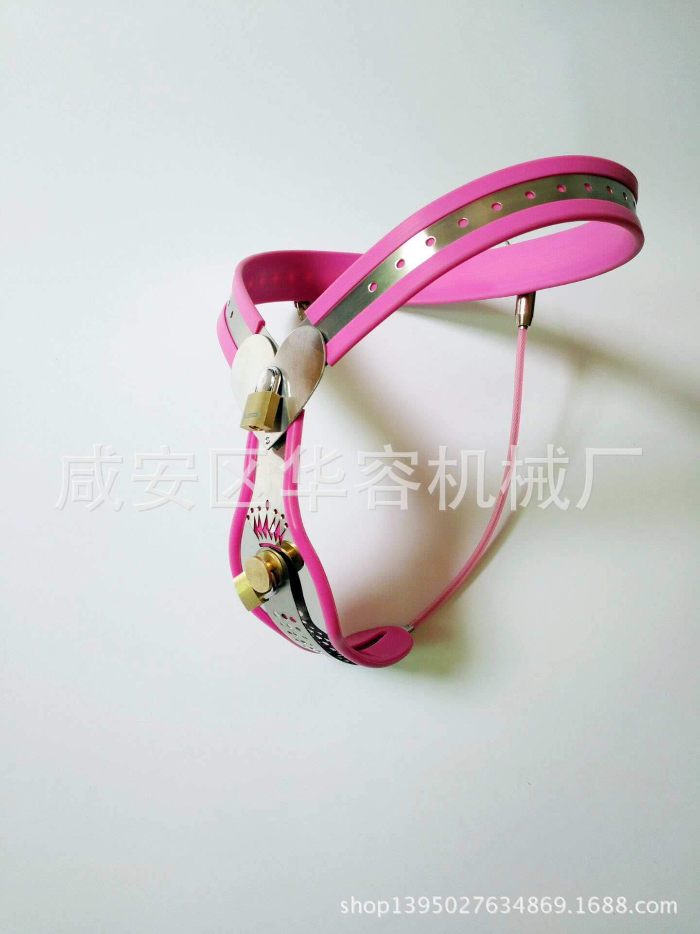 华容心型女用铁内裤贞洁裤不锈钢贞操带贞洁带不锈钢女用操带女t