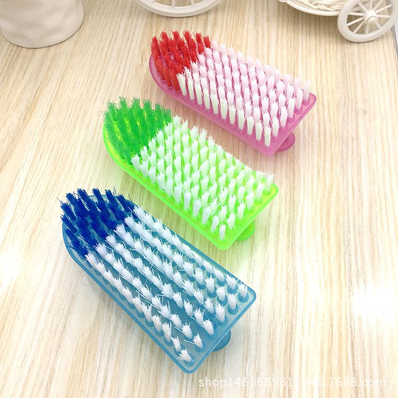 Plastic Clothes Cleaning Brush Kitchen Cleaning Brush Short Handle Plastic Brush 2 Yuan Store Stall Hot Sale Wholesale