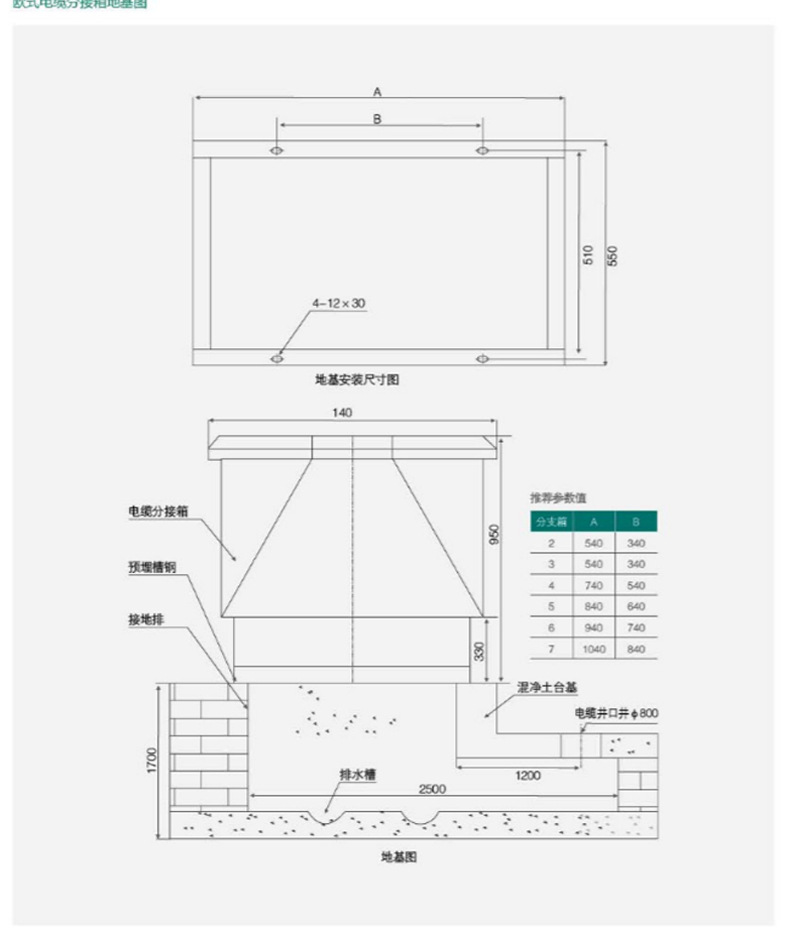 10kv户外电缆分支接箱带sf6dfw电缆接线箱一进一出t接箱可定做