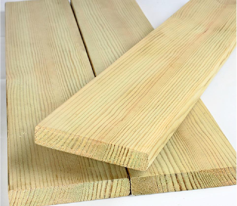 厂家批发樟子松松木木方建筑工程户外防腐木无节材木龙骨精品加工