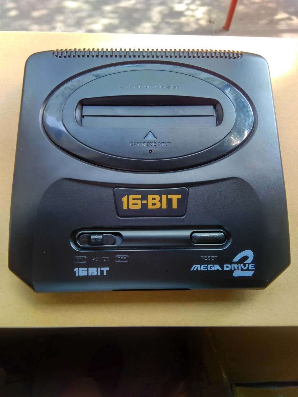 经典怀旧家用游戏机md2 高清输出 插卡2.4g双无线手柄超级世嘉机