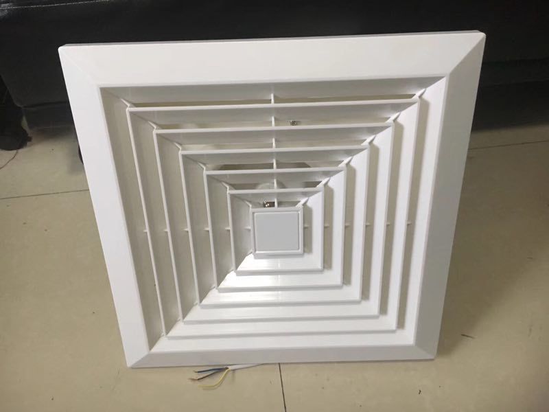 金属塑料可选卫生间换气扇 jvf-cp-500天花板吸顶式换气扇 220v