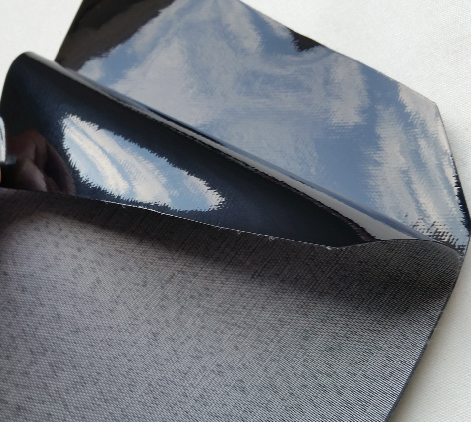 现货pvc光胶皮革 亮面镜面 0.4mm0. 5厚0. 7人造革面料