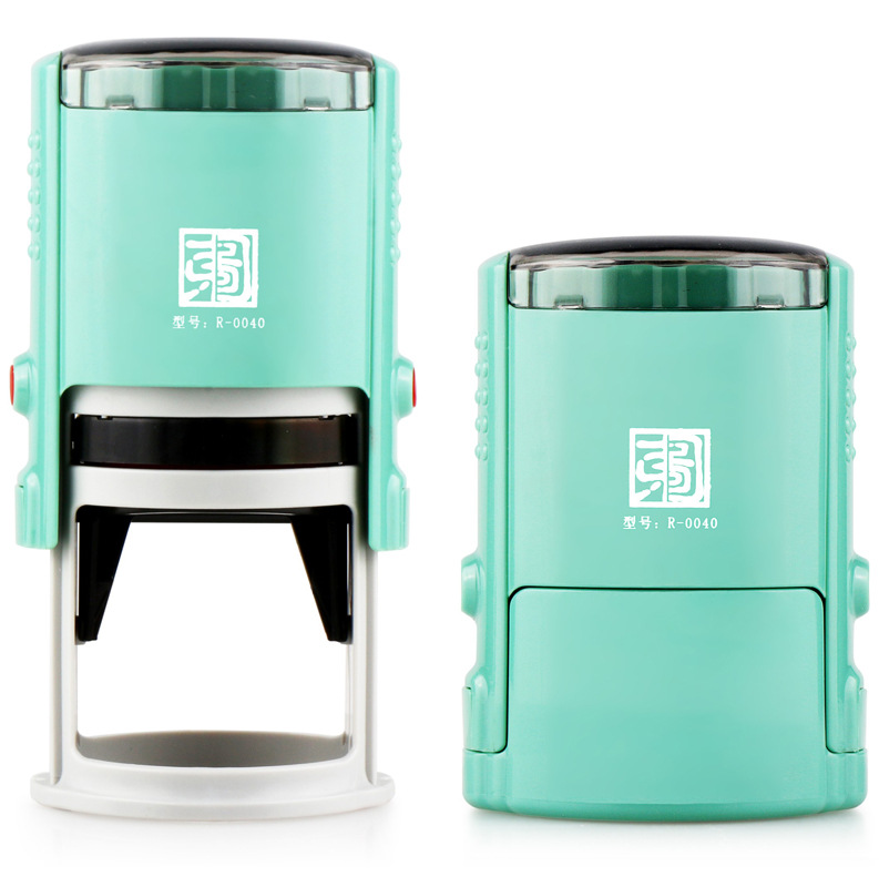 东方图r-0040回墨翻转印章自动出油章qc pass检验章附件章翻斗章