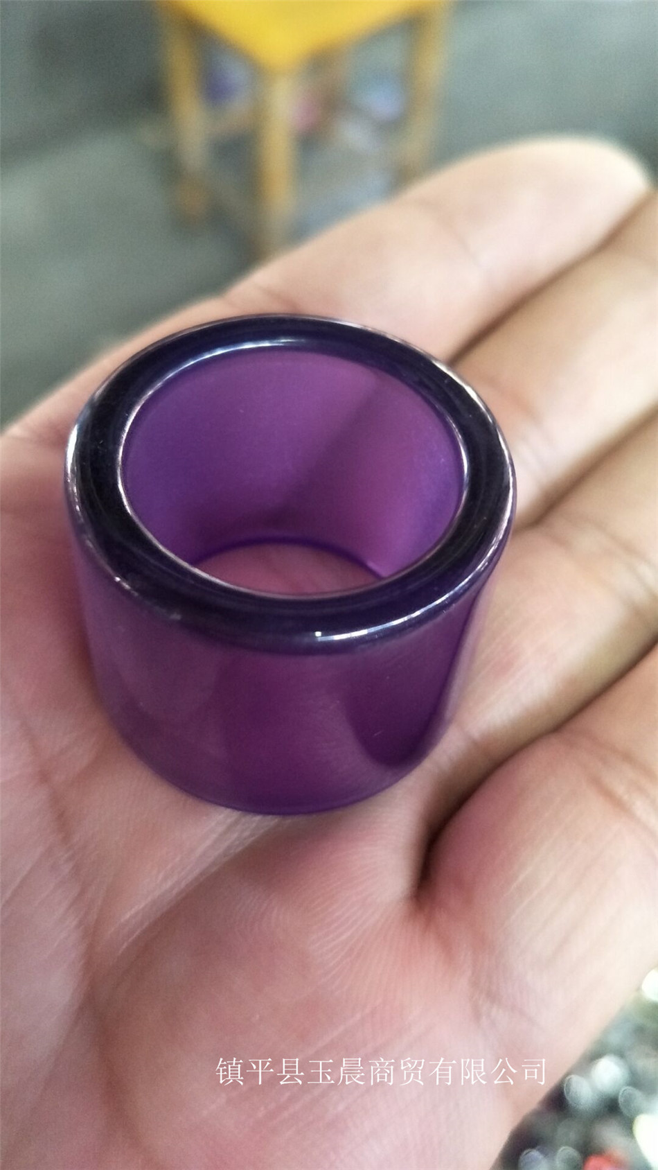 锆石扳指 男女款扳指批发 古玩批发 古玉扳指批发