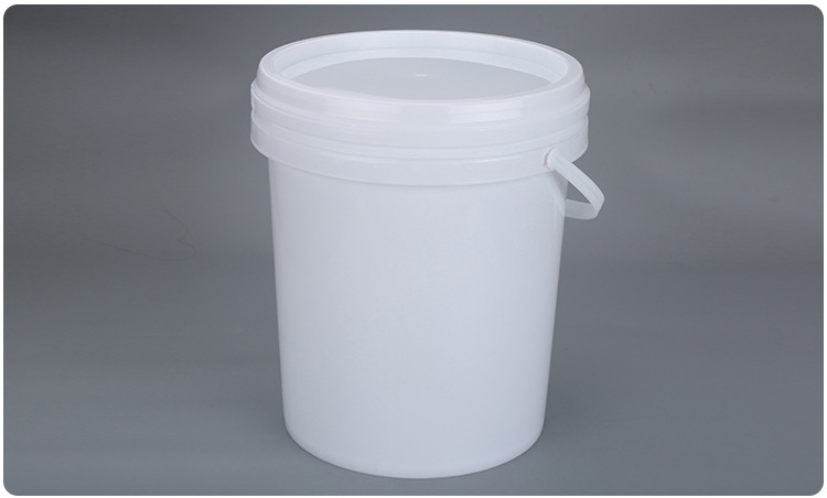 5l密封涂料圆桶抗摔压 化工白乳胶包装桶塑料