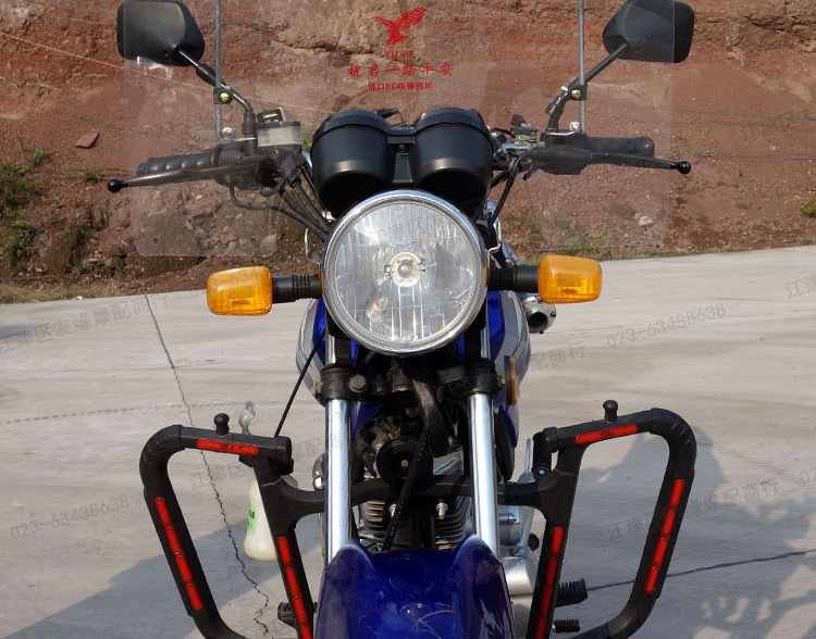 摩托车三轮车前挡风玻璃电动车加高加宽透明电动车挡风板风挡
