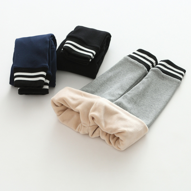 女童打底裤儿童裤子 女宝宝长裤加厚童休闲裤韩版2017新款冬92804