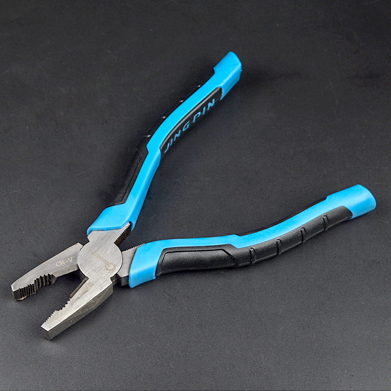 8寸钢丝老虎钳子 美式手动老虎钳200mm省力多功能45#钢丝剪钳