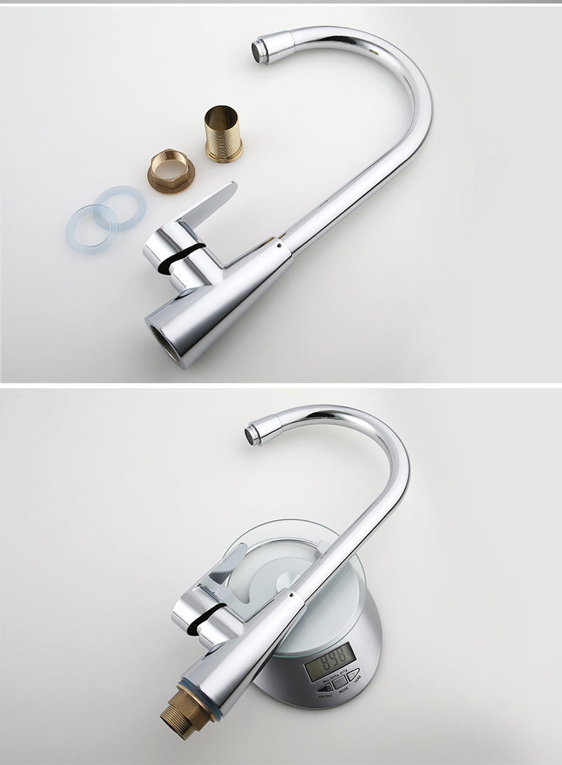 水龙头 铜芯女神龙头 铜芯厨房龙头混水龙头 厂家直销