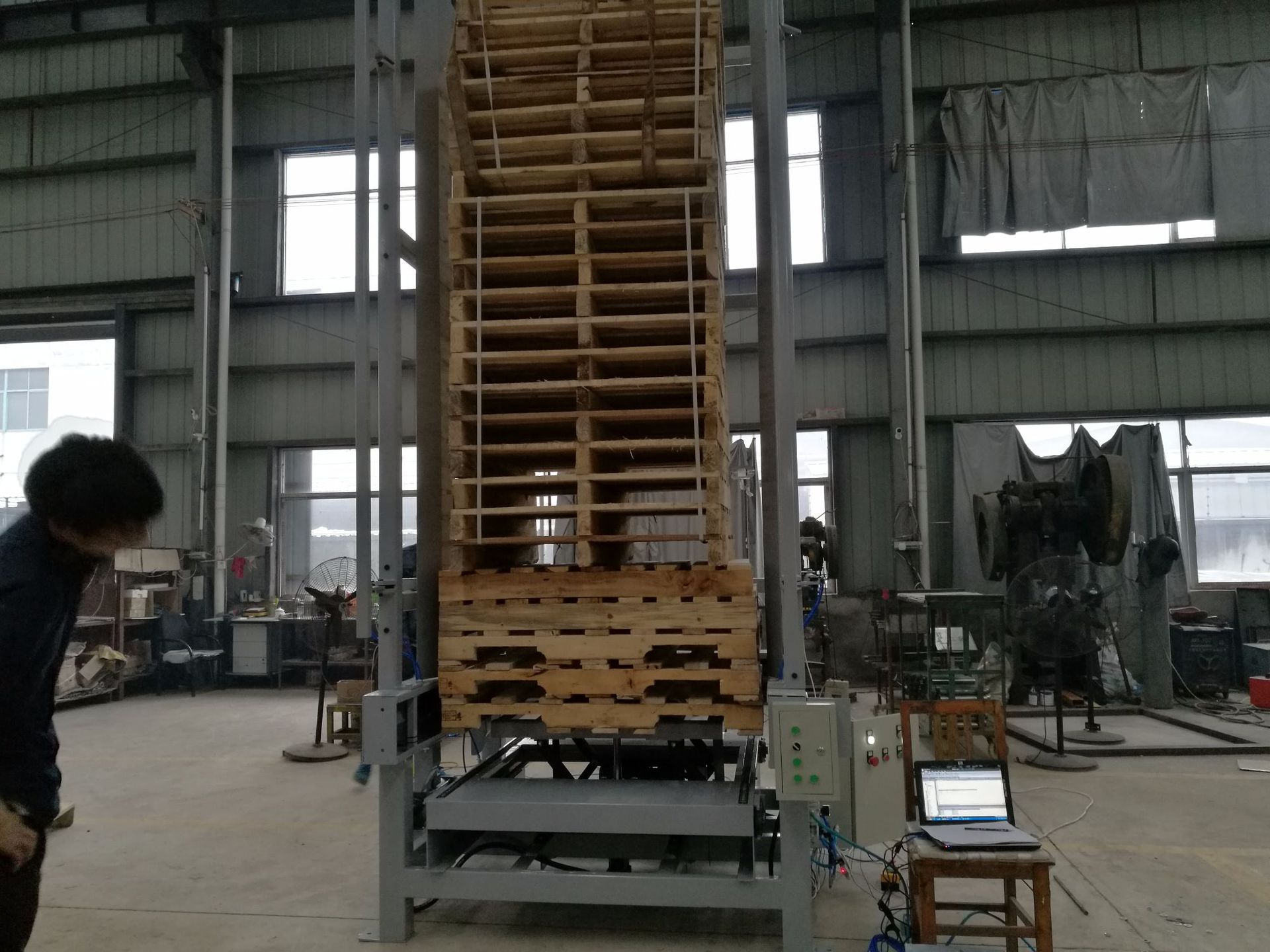 托盘折剁机 空托盘拆码垛机 全自动小型码垛机加工定制