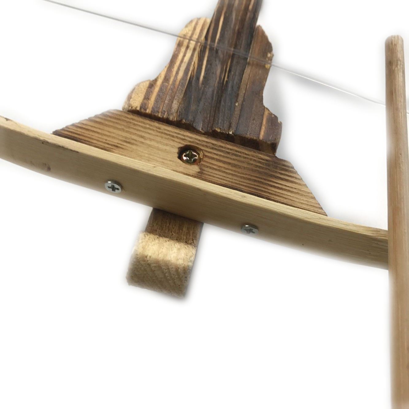 竹制弓箭木中弩十字弩软箭头无杀伤力户外射击玩具竹木刀剑兵器