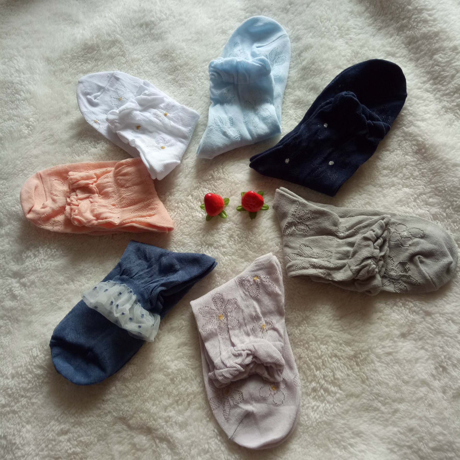 女袜 网眼女士袜子 清仓处理 吸汗透气 穿着舒适 批发地摊袜 爆