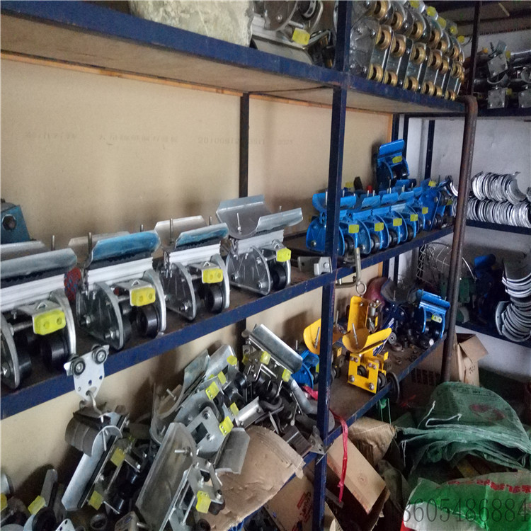 工字钢用托缆滑车 工字梁用电线电缆线滑轮 龙门吊起重机行车配件