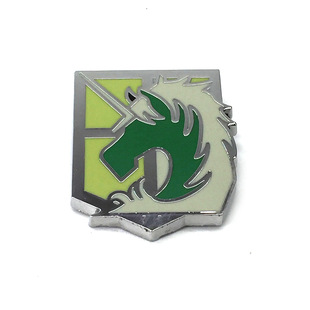 动漫金属徽章进击的巨人宪兵团别针艾伦胸针 动漫学生饰品合金