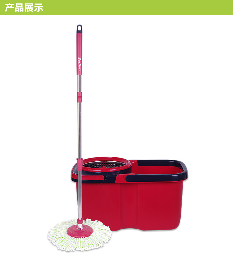 伊司达es-1298旋转拖把原装拖把头 梦幻双驱墩布 拖布拖头