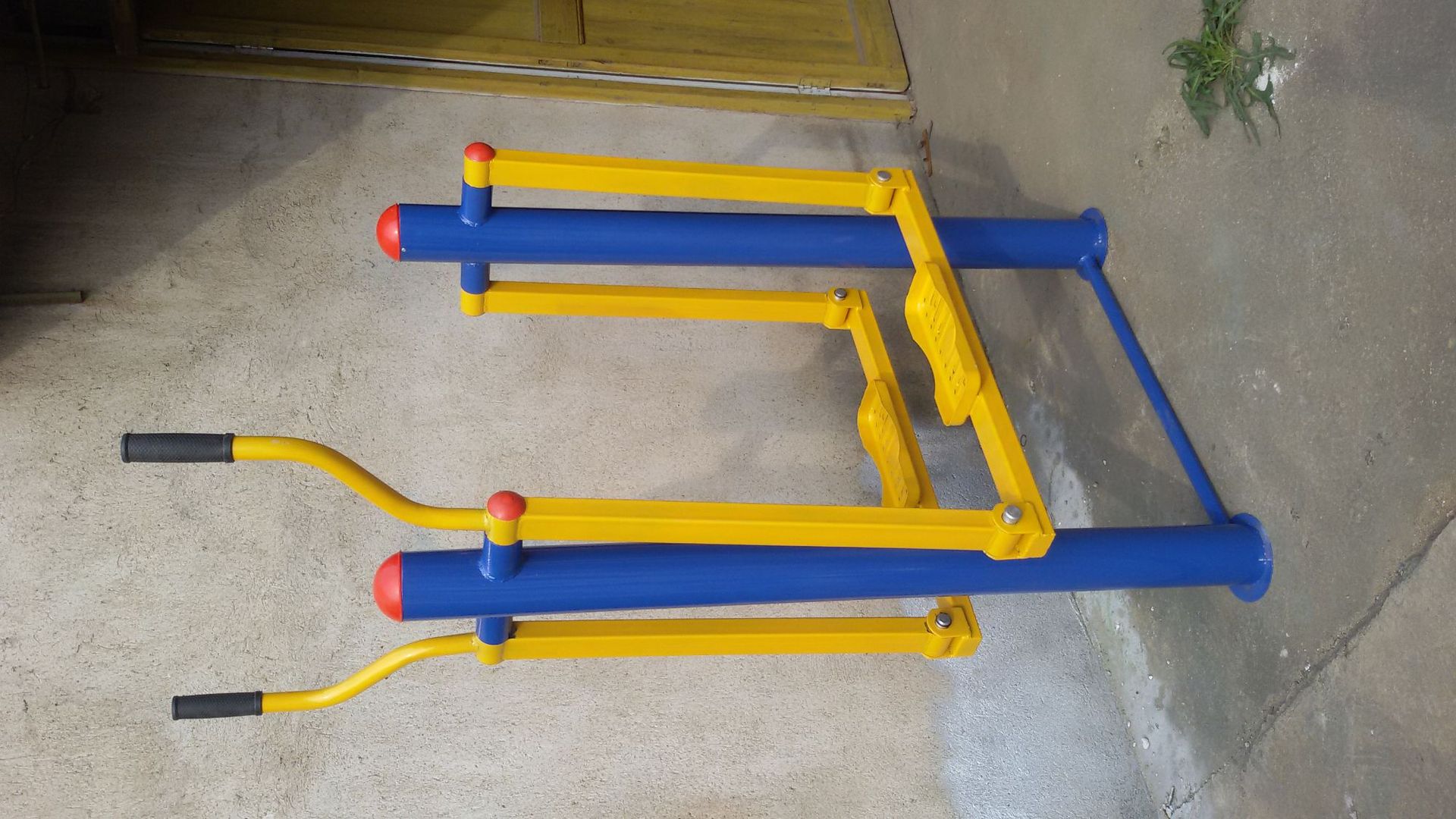 厂家直销户外运动健身器材 公园校园室外运动单人便携骑马平步机